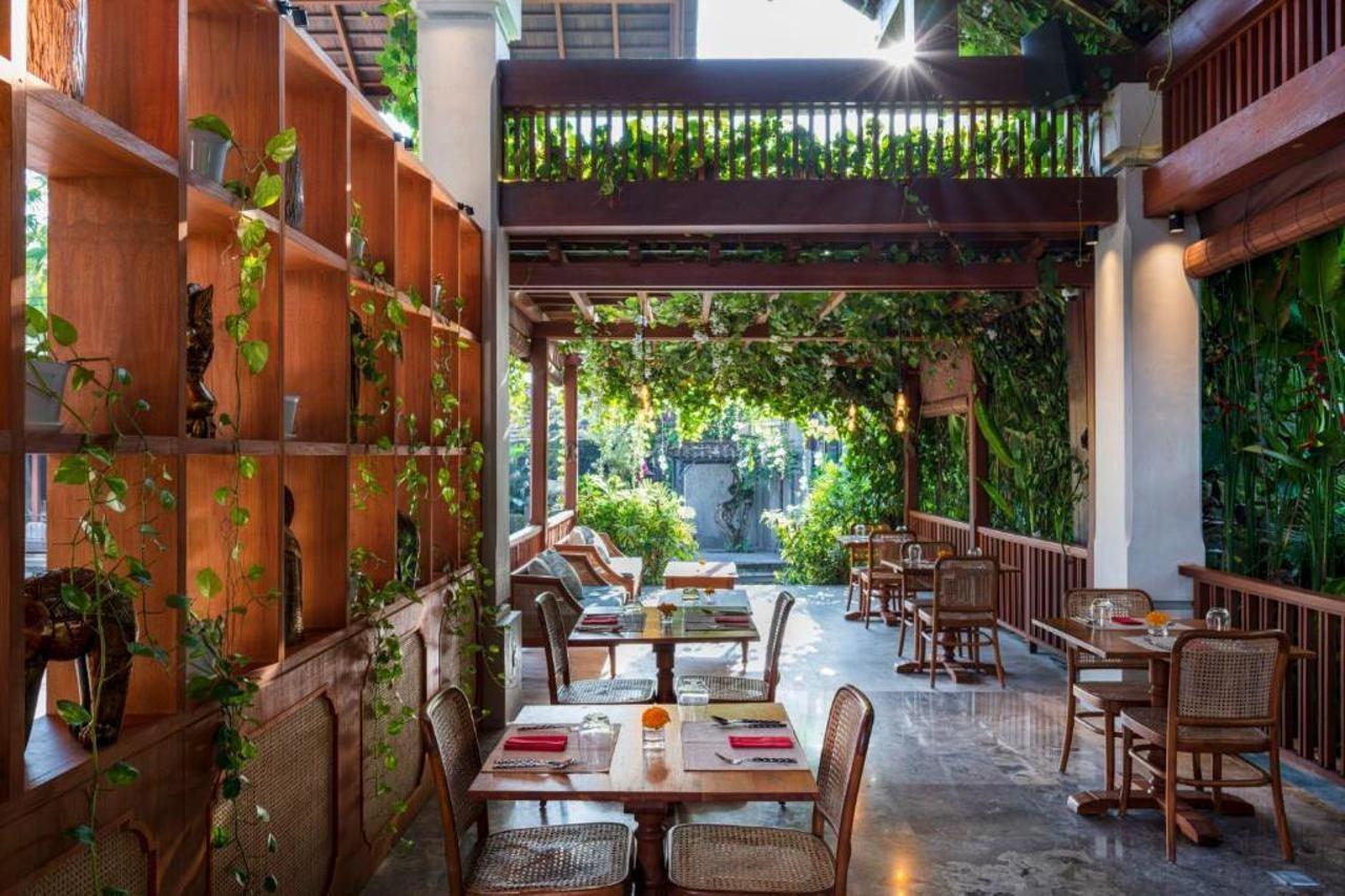 فندق Adiwana Suweta أوبود المظهر الخارجي الصورة The restaurant's interior